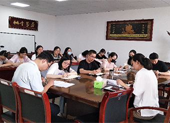 城建学院教师第二支部学习习近平总书记在庆祝中国共产主义青年团成立100周年大会上重要讲话精神