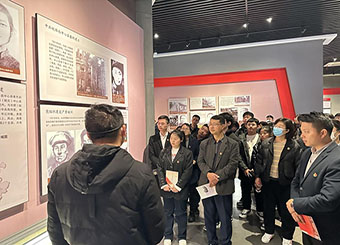 城市建设学院党总支组织师生党员参观中国共产党合肥历史馆