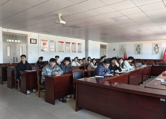 城市建设学院召开团支书工作汇报会